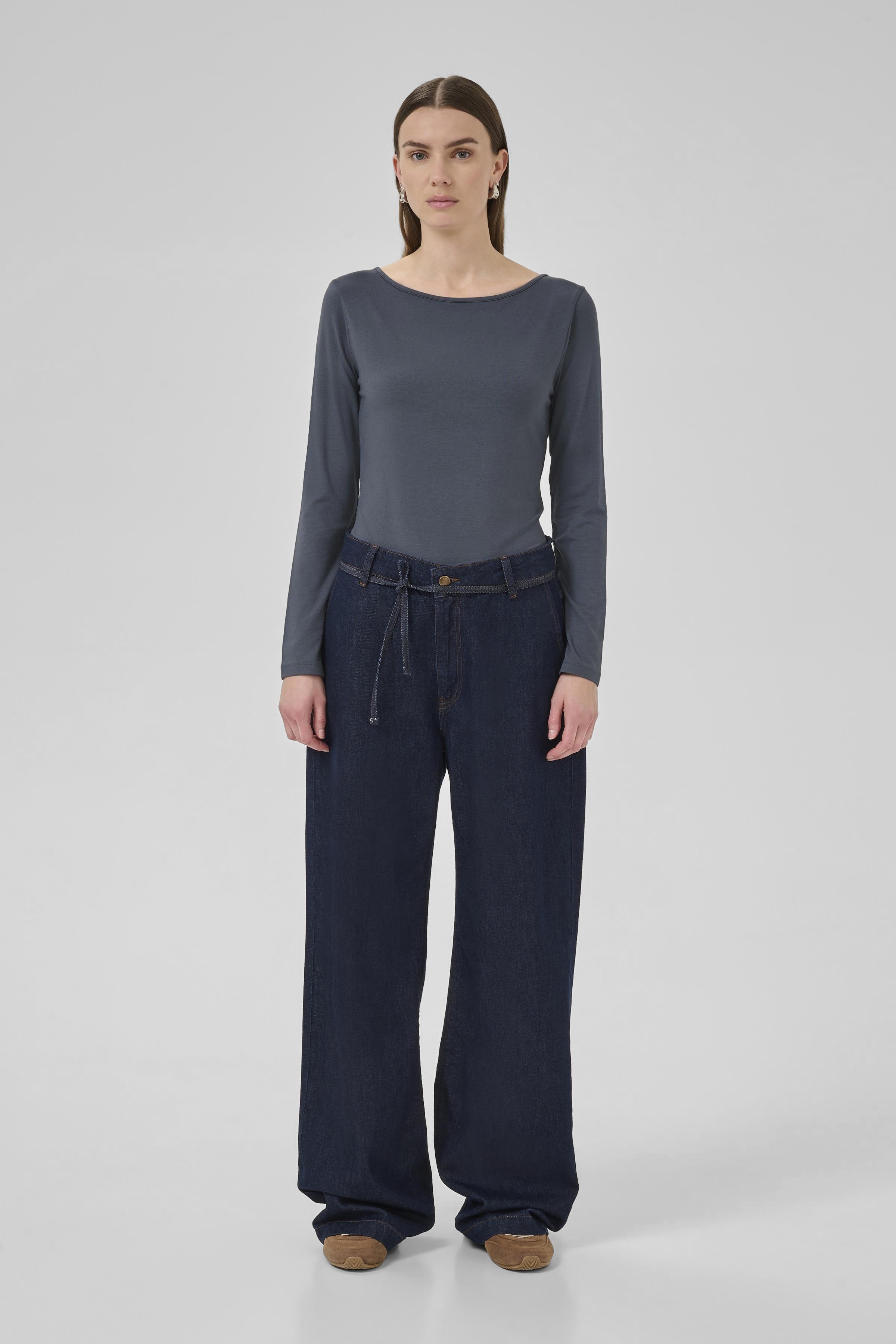 My Essential Wardrobe - Vista Boat Neck Top -