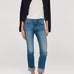 DL1961 - Mara Straight Jean - Hulton Cuffed