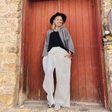 Pokoloko - Crinkle Palazzo Pants -