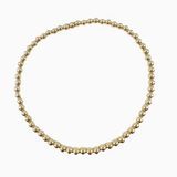 Saskia de Vries - Leave-On 3mm Bracelet - Gold 6.5