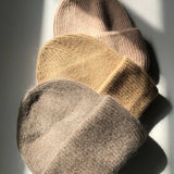 Billy Bamboo - Royal Angora Beanie – Mushroom -