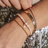 Leah Alexandra - Social Mini Bracelet – Pearl -
