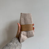 Billy Bamboo - Iceland Wool Socks – Oat -