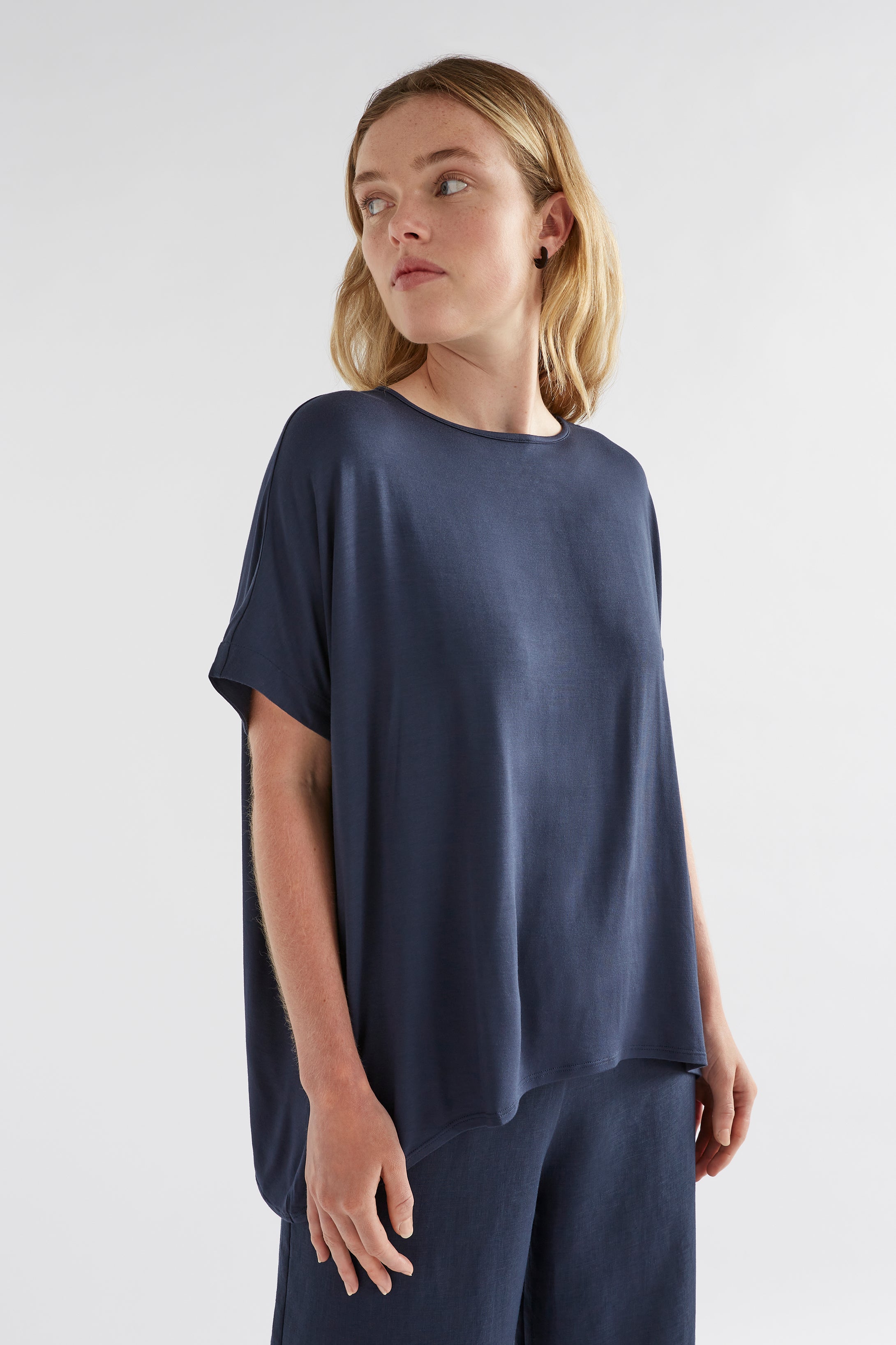 ELK - Telse T-Shirt - Steel Blue