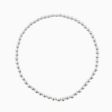 Saskia de Vries - Leave-On 3mm Bracelet - Silver 6.5