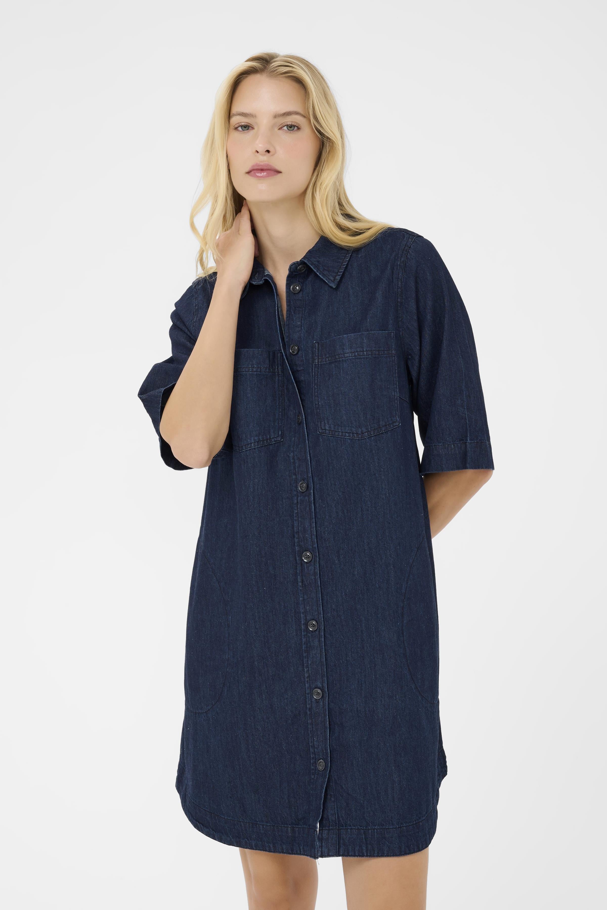 Part Two - Sardia Denim Dress -