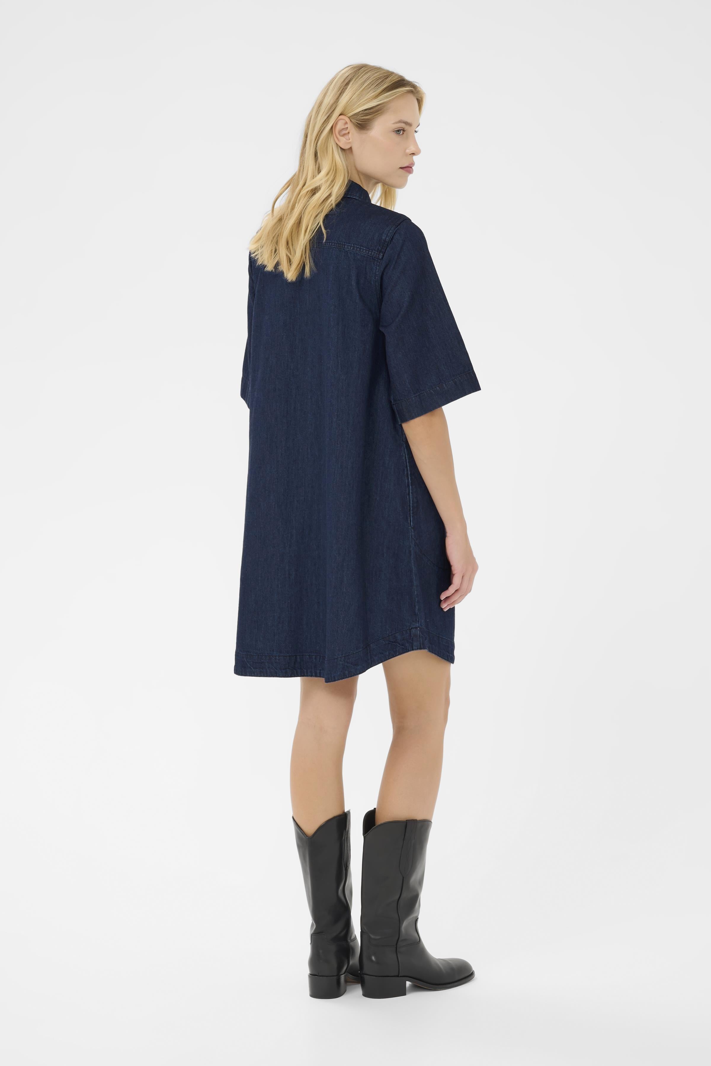 Part Two - Sardia Denim Dress -
