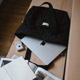 dans le sac - Quilted Everyday Tote Bag – Black -