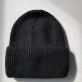 Billy Bamboo - Royal Angora Beanie – Black -