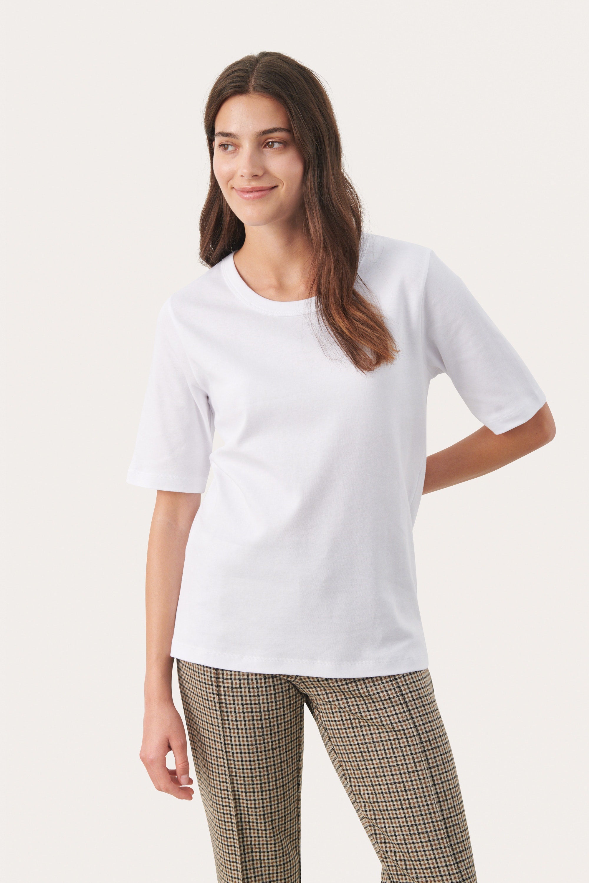 Part Two - Ratana Organic Cotton T-Shirt - Bright White