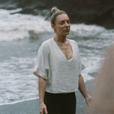 Pokoloko - Crinkle Crop Top -