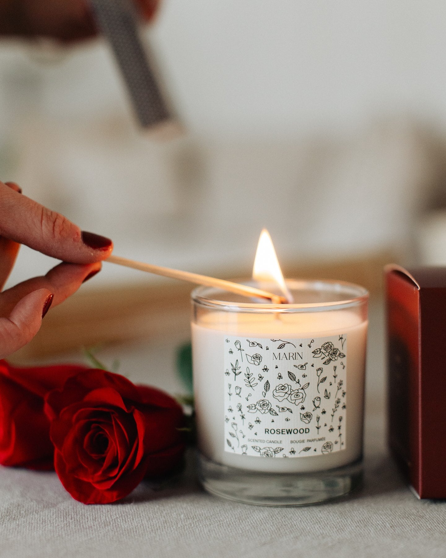 Marin - Candle – Rosewood -