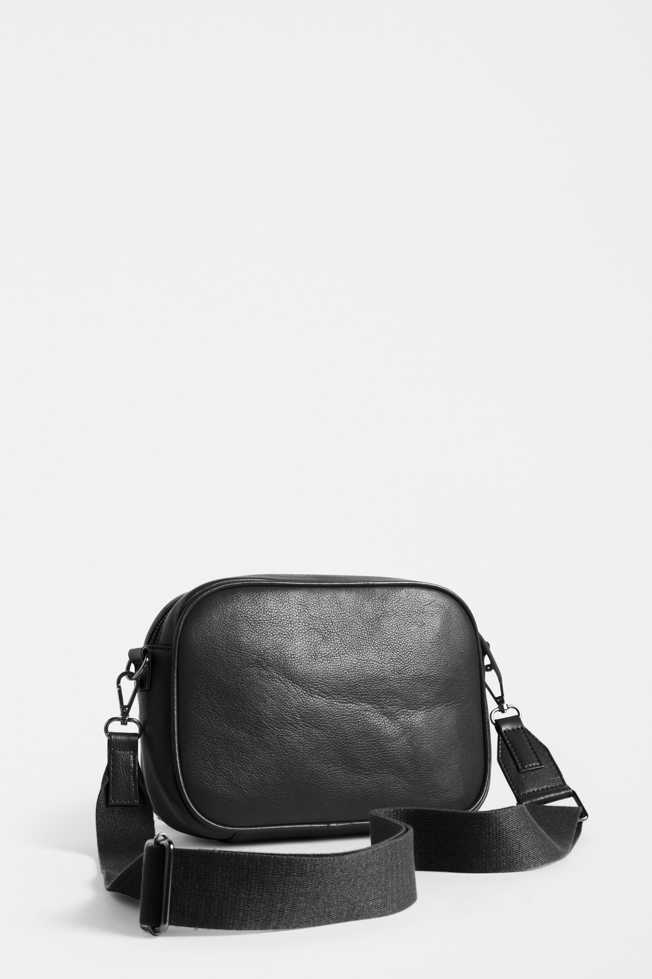 ELK Leather - Kassel Leather Crossbody – Bag Black -