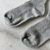 Billy Bamboo - Iceland Wool Sock – Grey Melange -