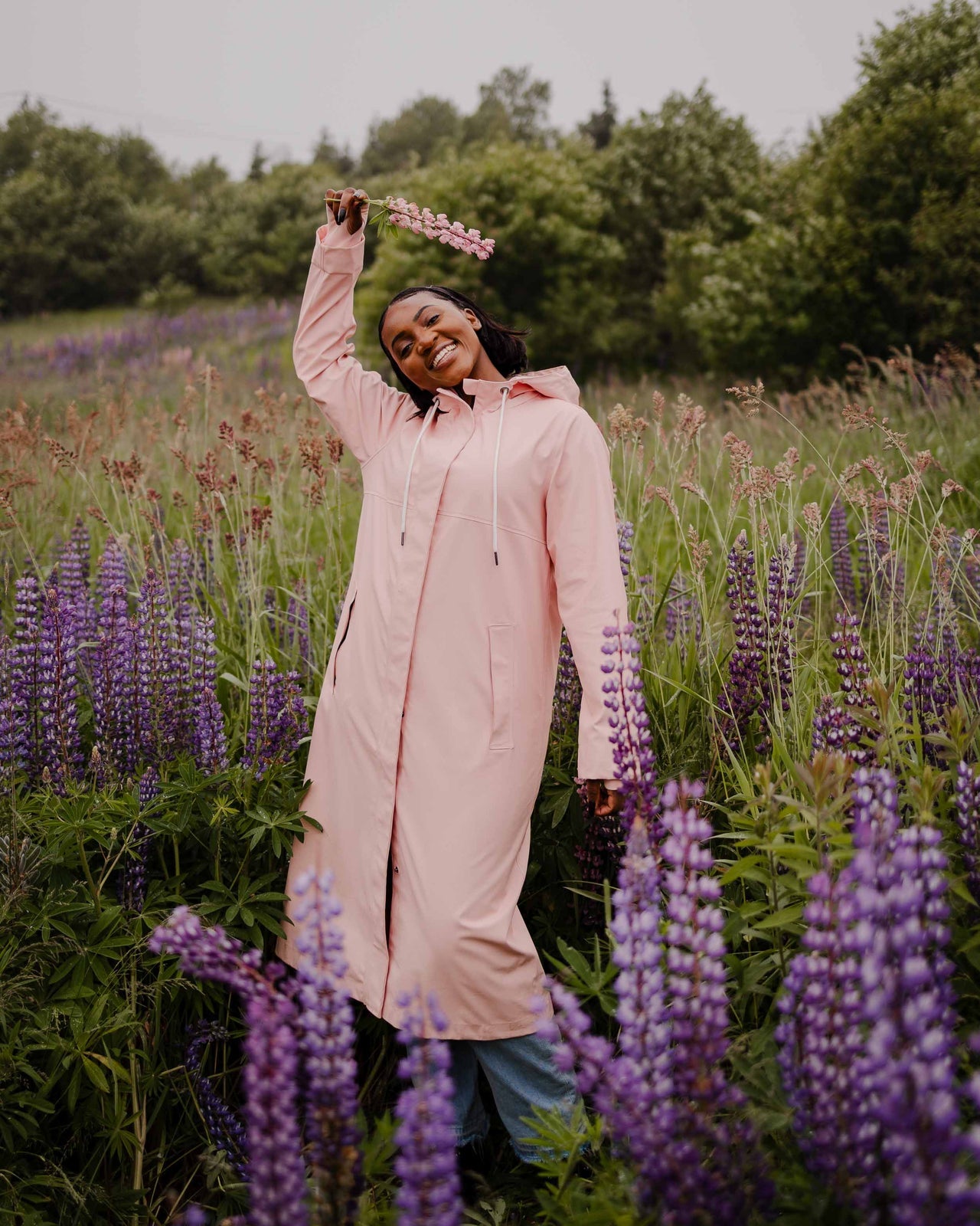 Mernini - Mernini Raincoat - Tickled Pink