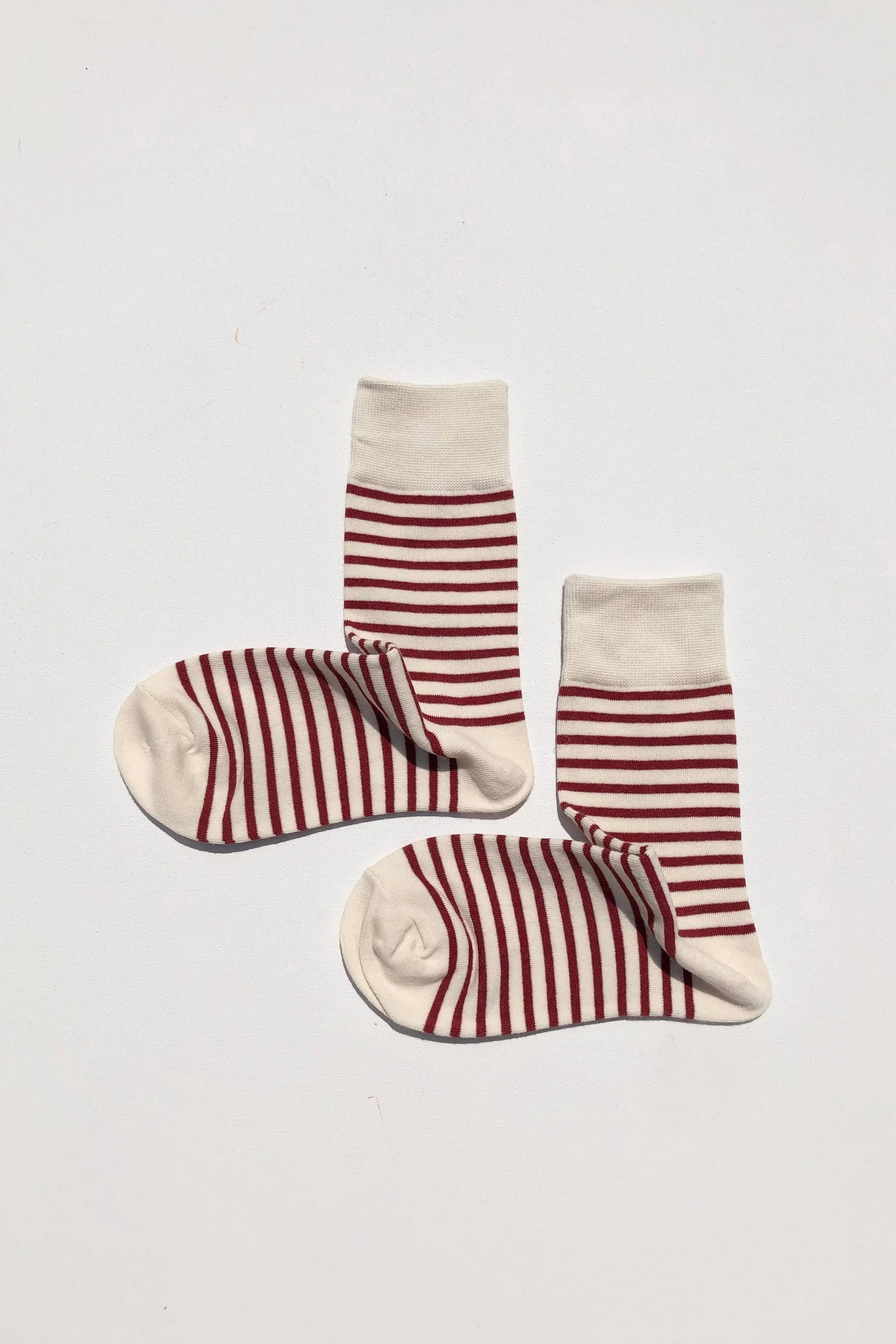 Billy Bamboo - Colour Stripe Socks – Burgundy -