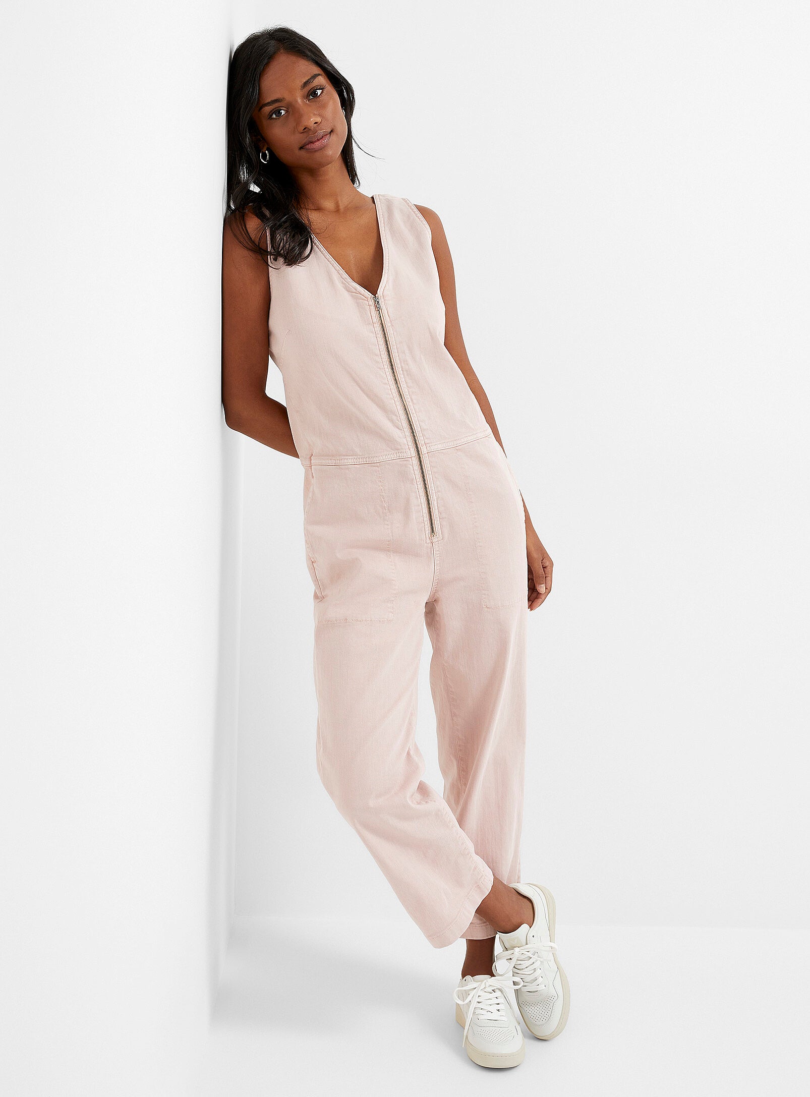 DU/ER - LuxTwill Jumpsuit - Soft Rose