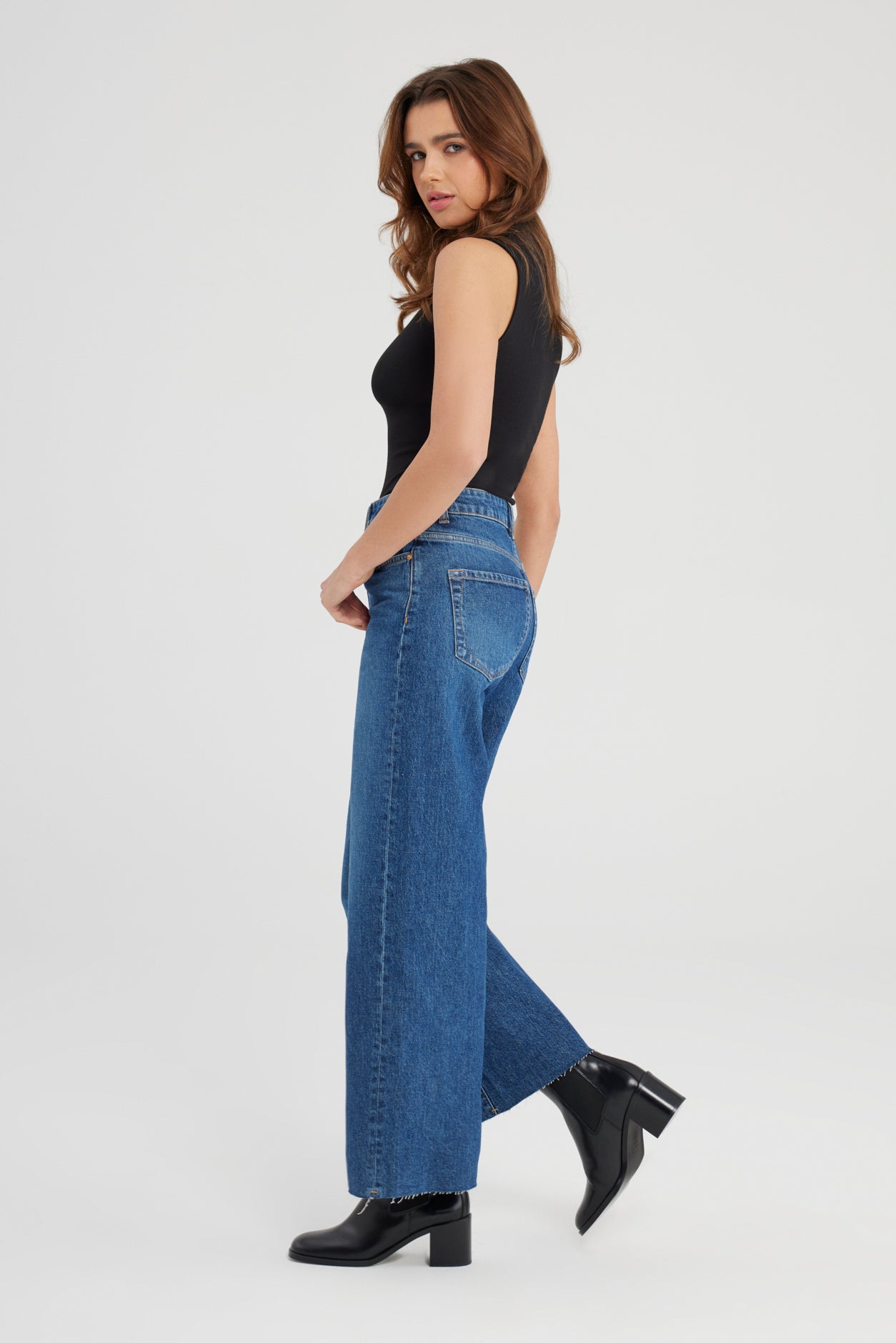 Cup of Joe - Aura Wide Leg Jean -