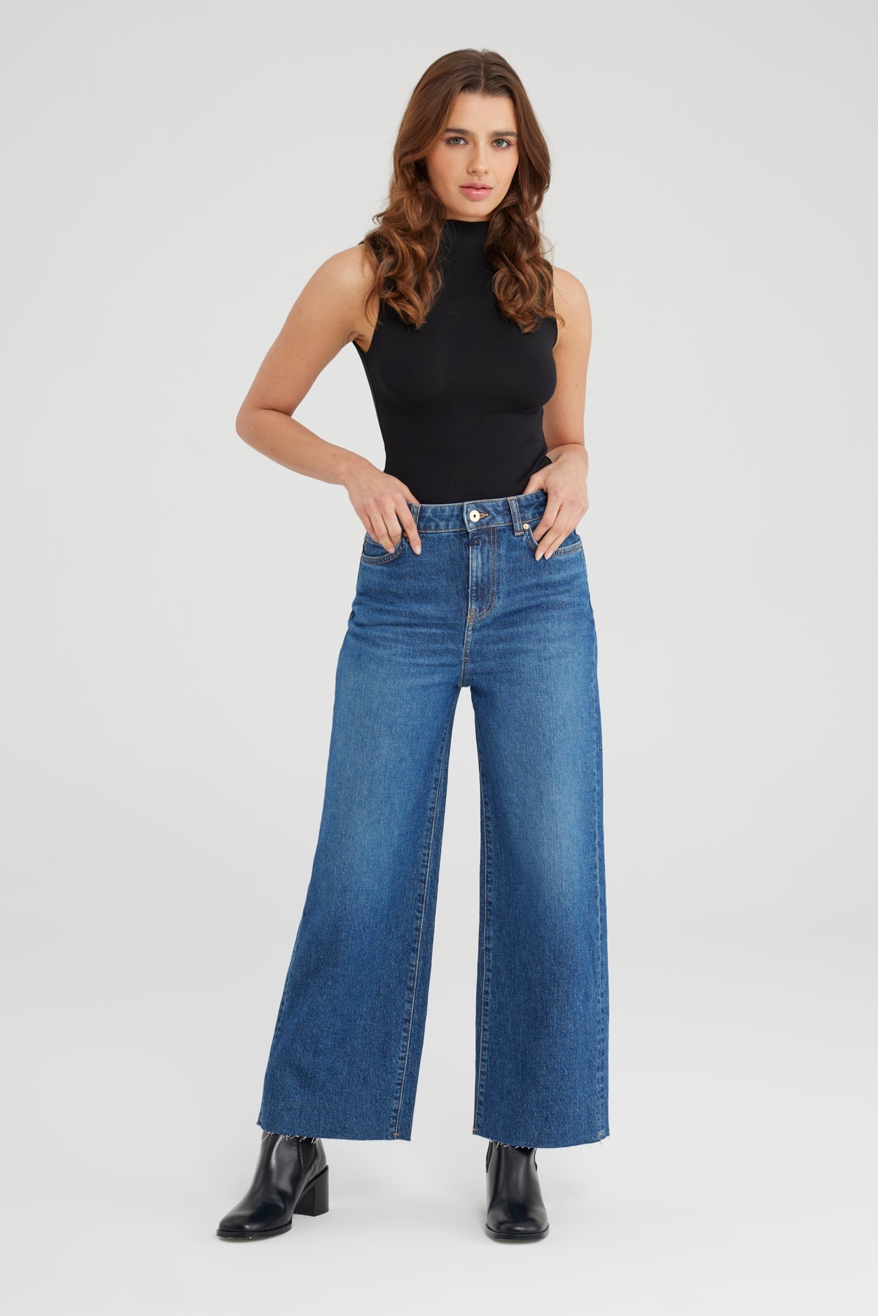 Cup of Joe - Aura Wide Leg Jean -
