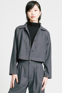 Allison Wonderland - Cycle Jacket - Pinstripe