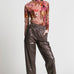 Allison Wonderland - HRT Pant - Burgundy