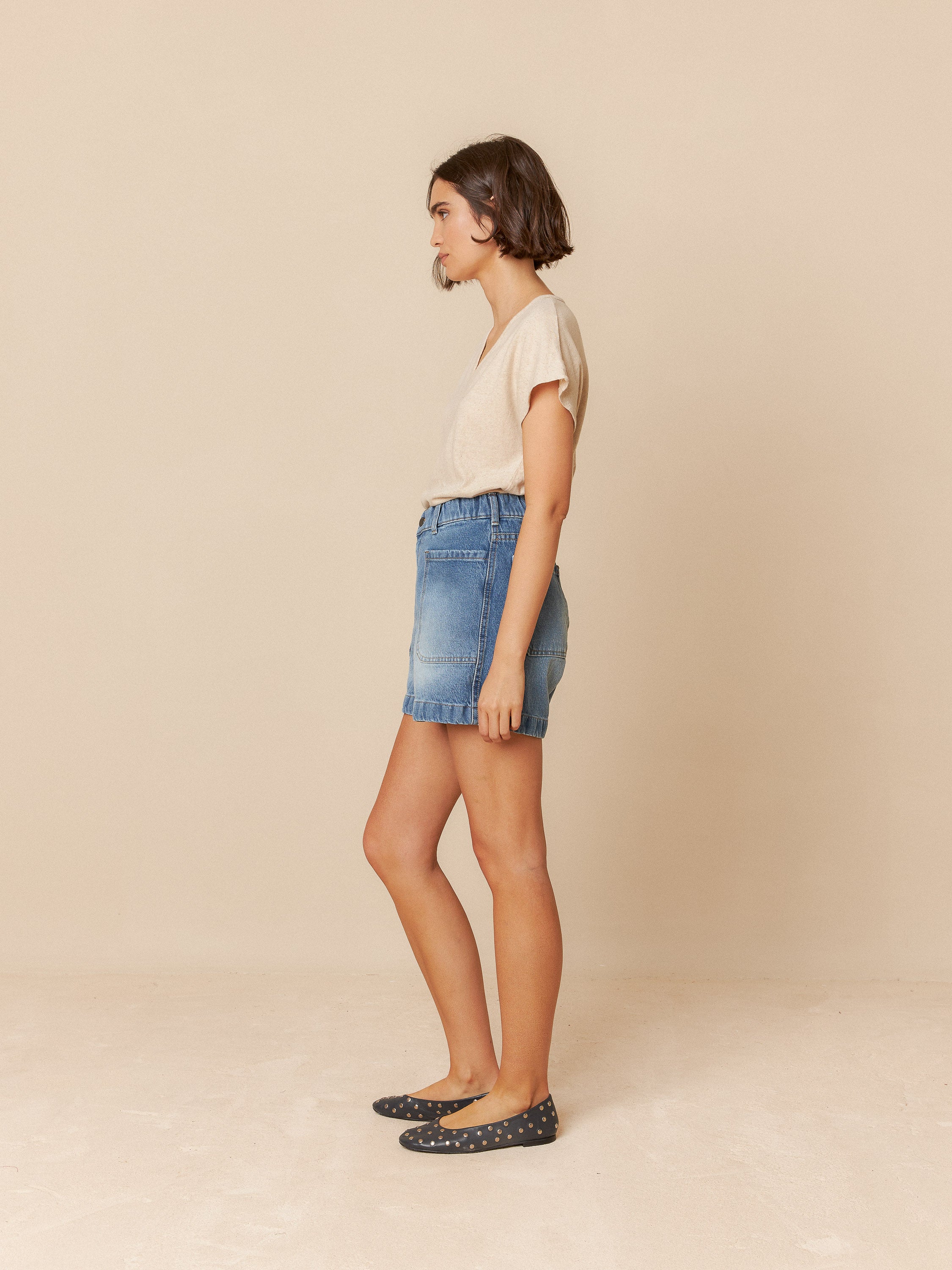 Indi & Cold - Denim Shorts -