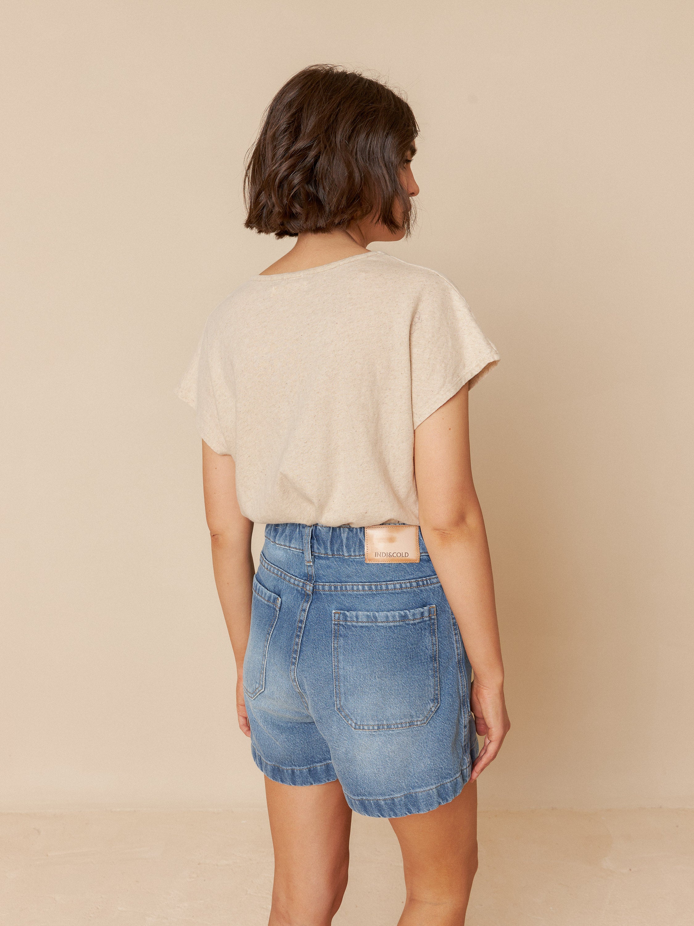 Indi & Cold - Denim Shorts -