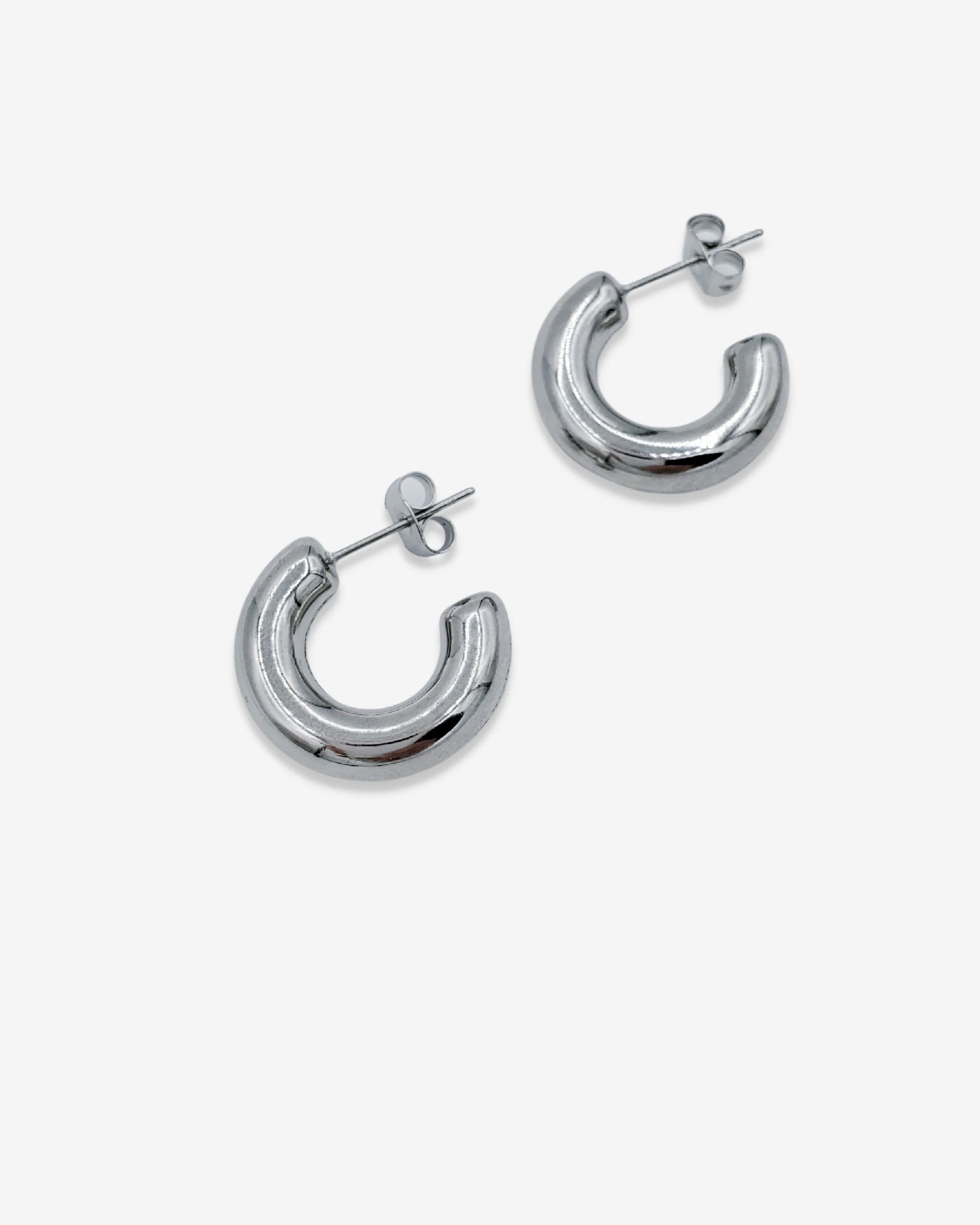 CoutuKitsch - Cleo Hoops – Silver -