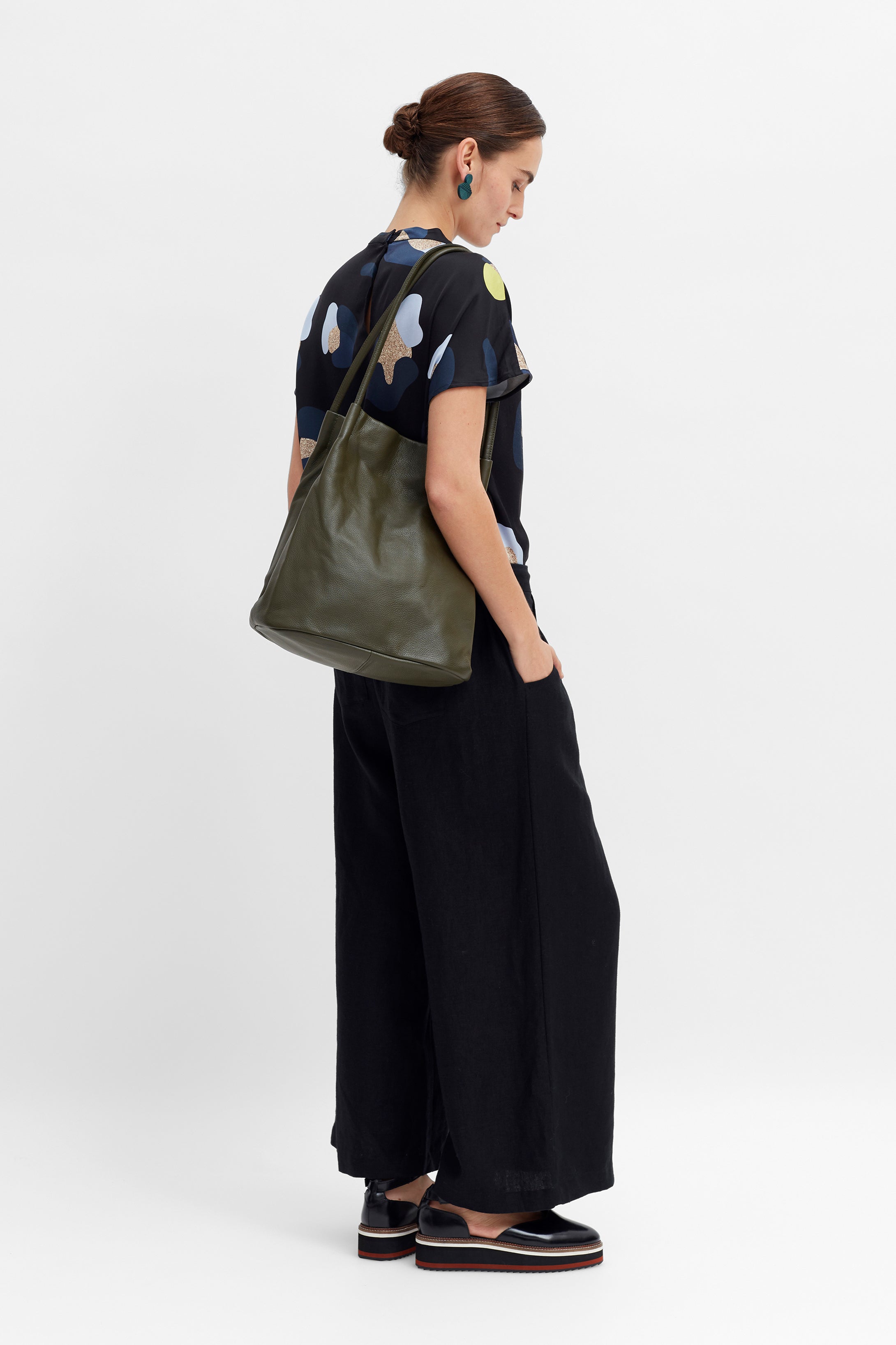 ELK Leather - Orsa Bag – Green -