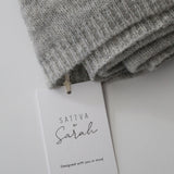 Sattva by Sarah - Scarf – Silver -