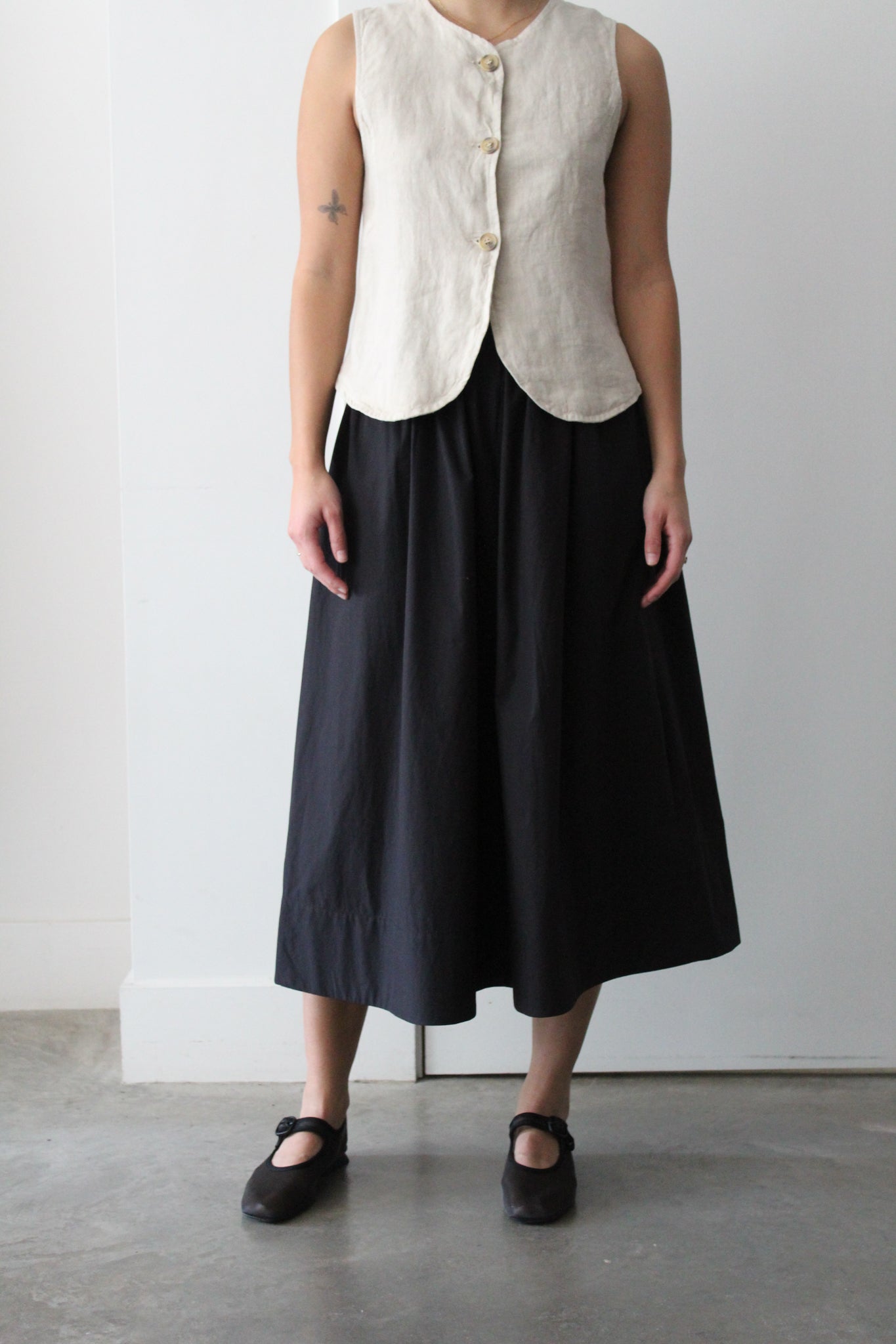 Sattva by Sarah - Poplin Skirt -