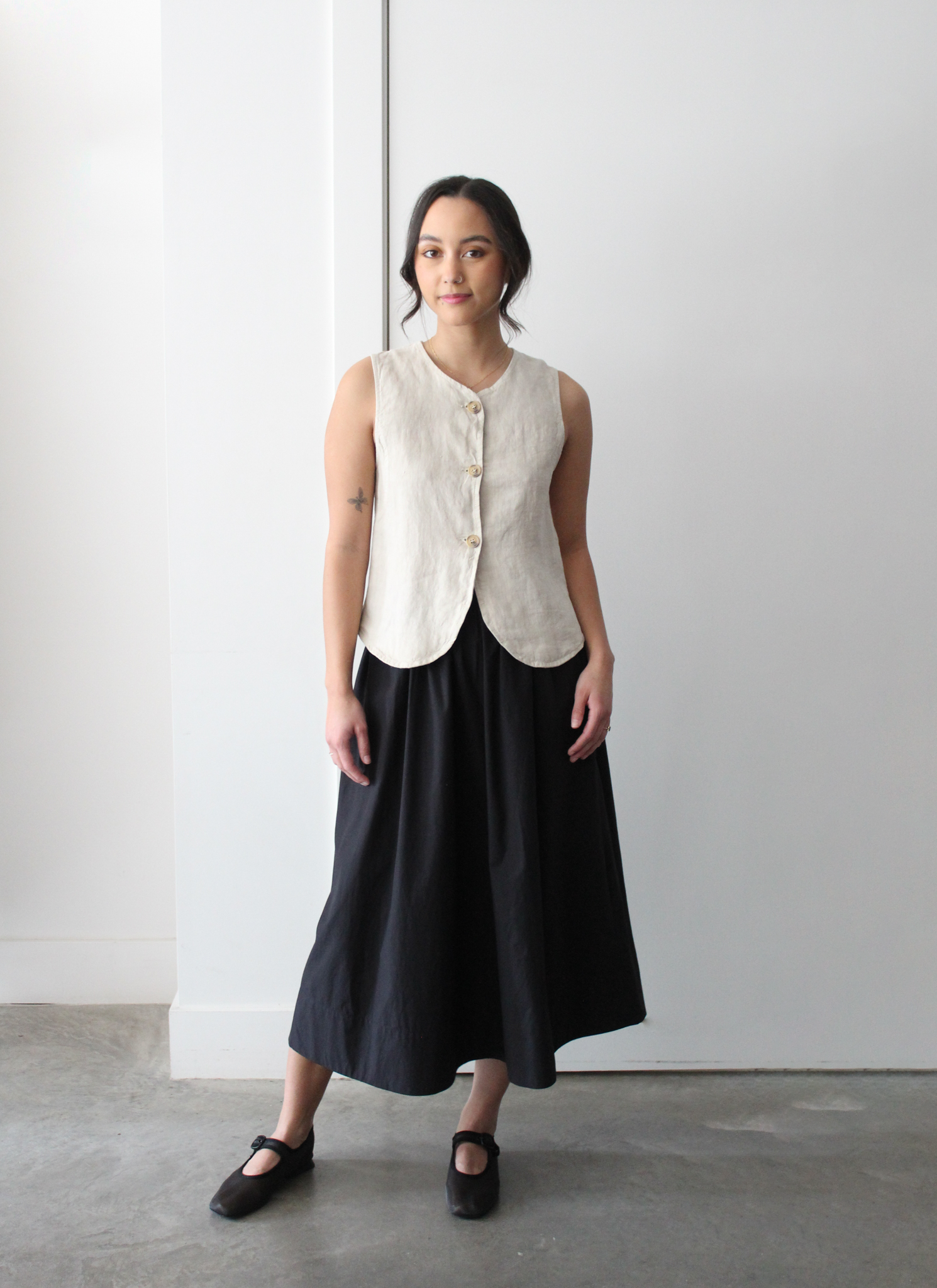 Sattva by Sarah - Poplin Skirt -
