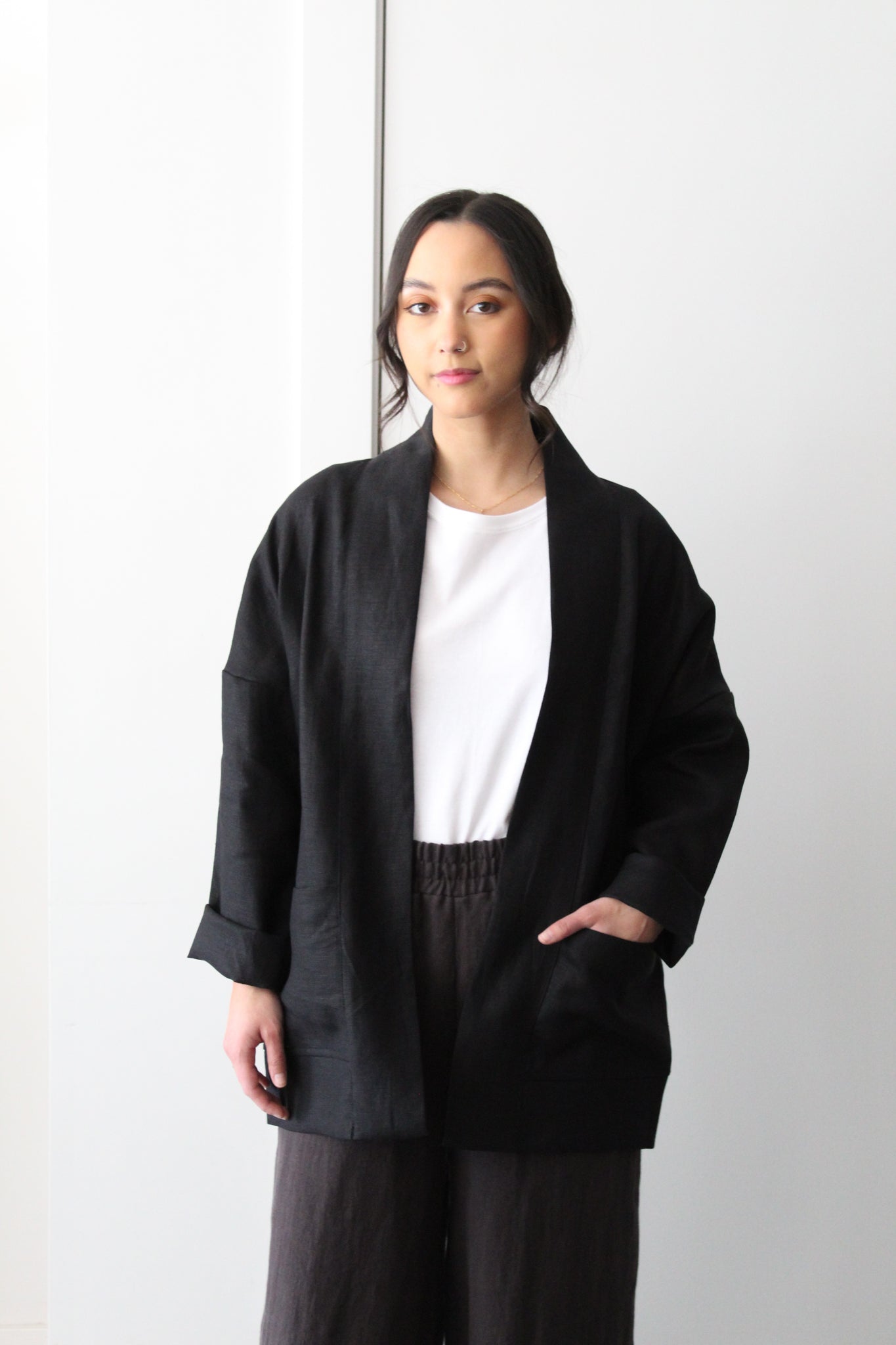 Sattva by Sarah - Kimono - Black