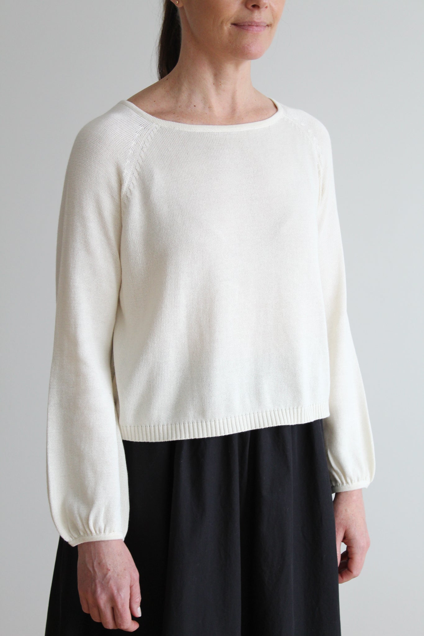Sattva by Sarah - Balloon Sleeve Sweater -