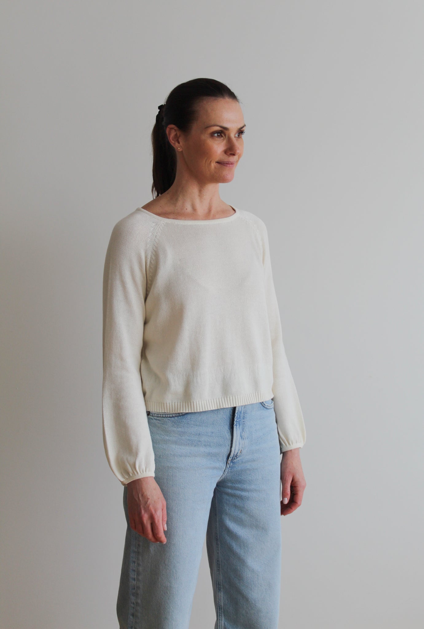 Sattva by Sarah - Balloon Sleeve Sweater -