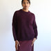 Sattva by Sarah - Boyfriend Crew - Burgundy