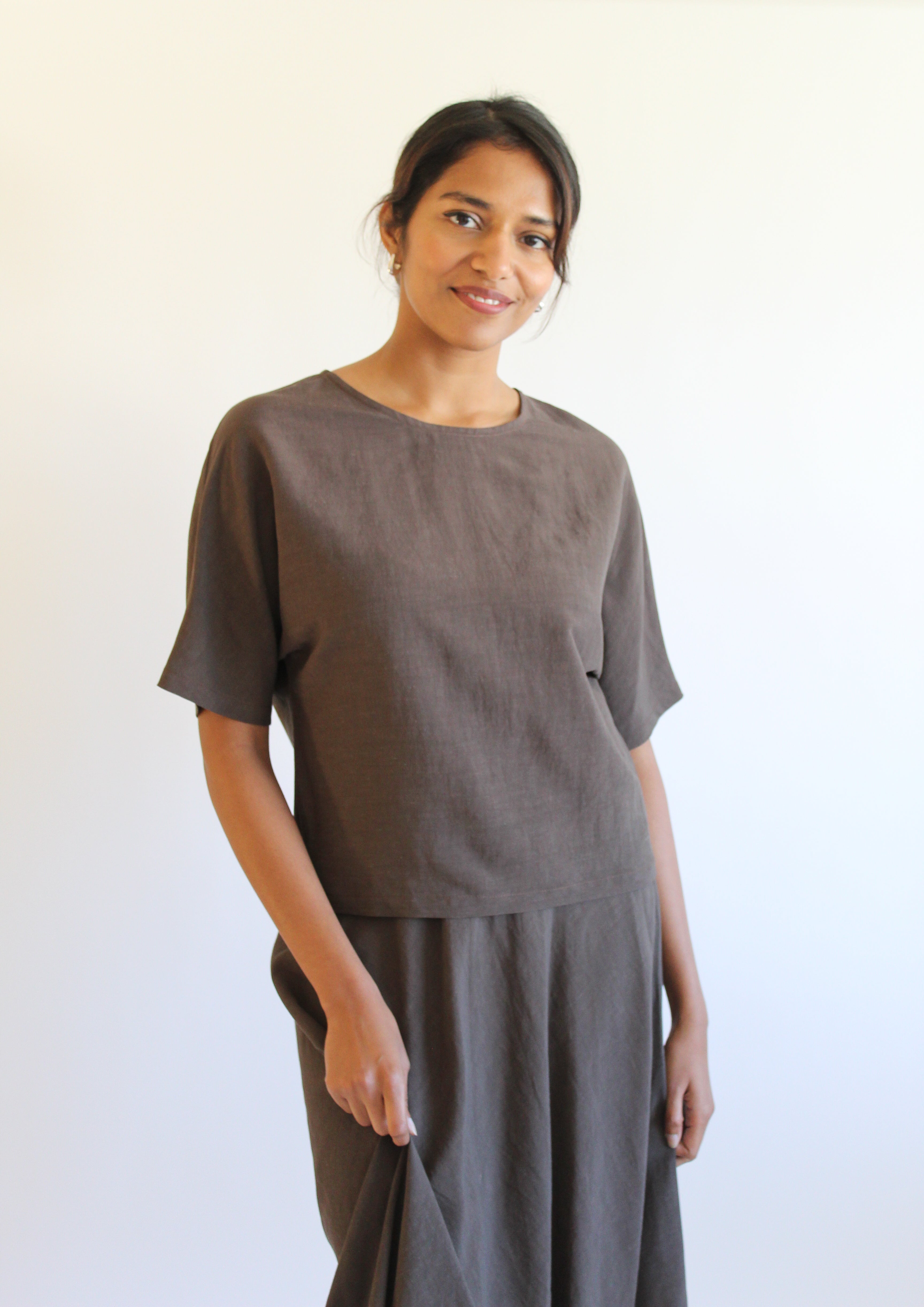 Sattva by Sarah - Everyday Crop Blouse -