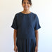 Sattva by Sarah - Everyday Crop Blouse - Navy