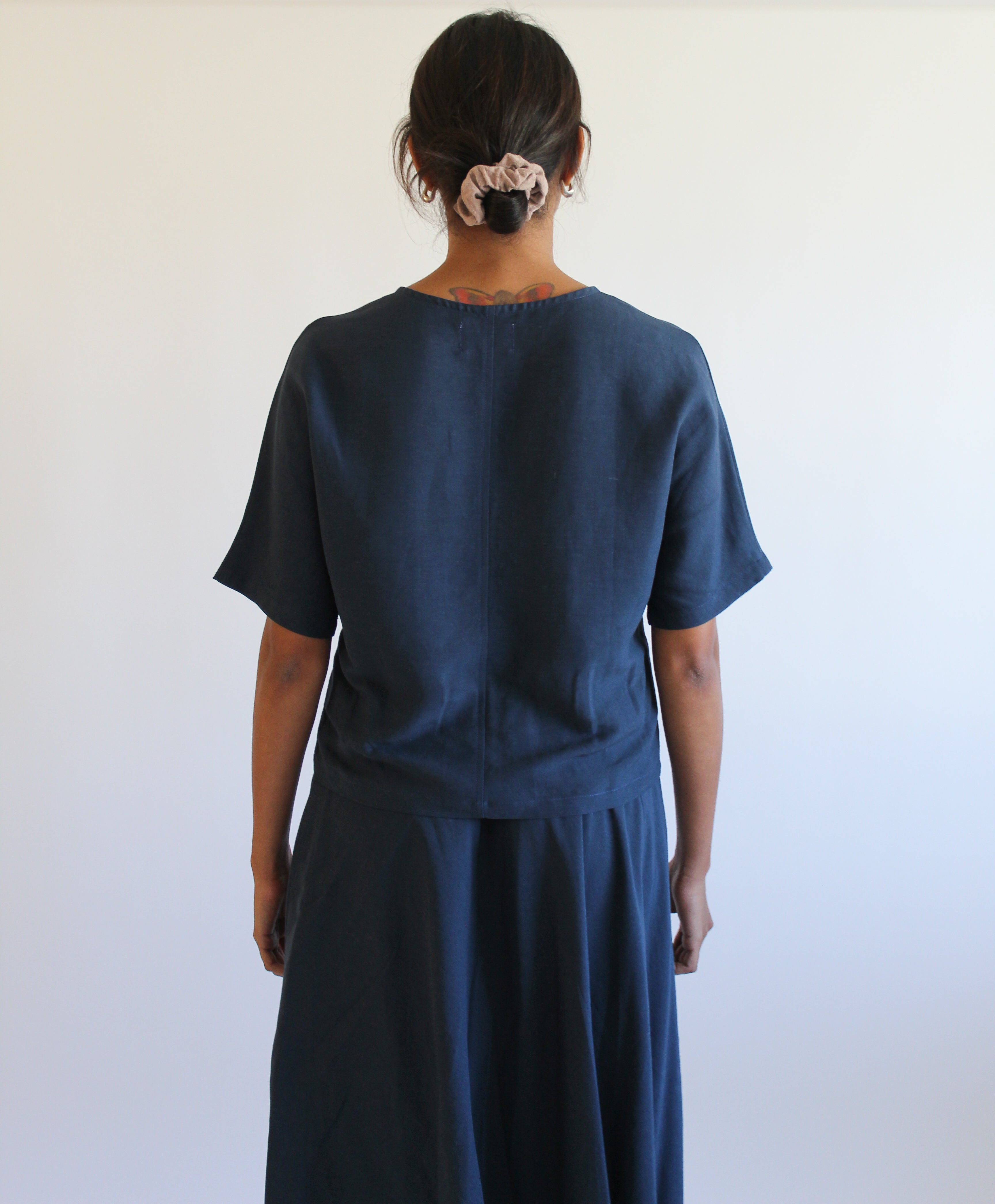 Sattva by Sarah - Everyday Crop Blouse -