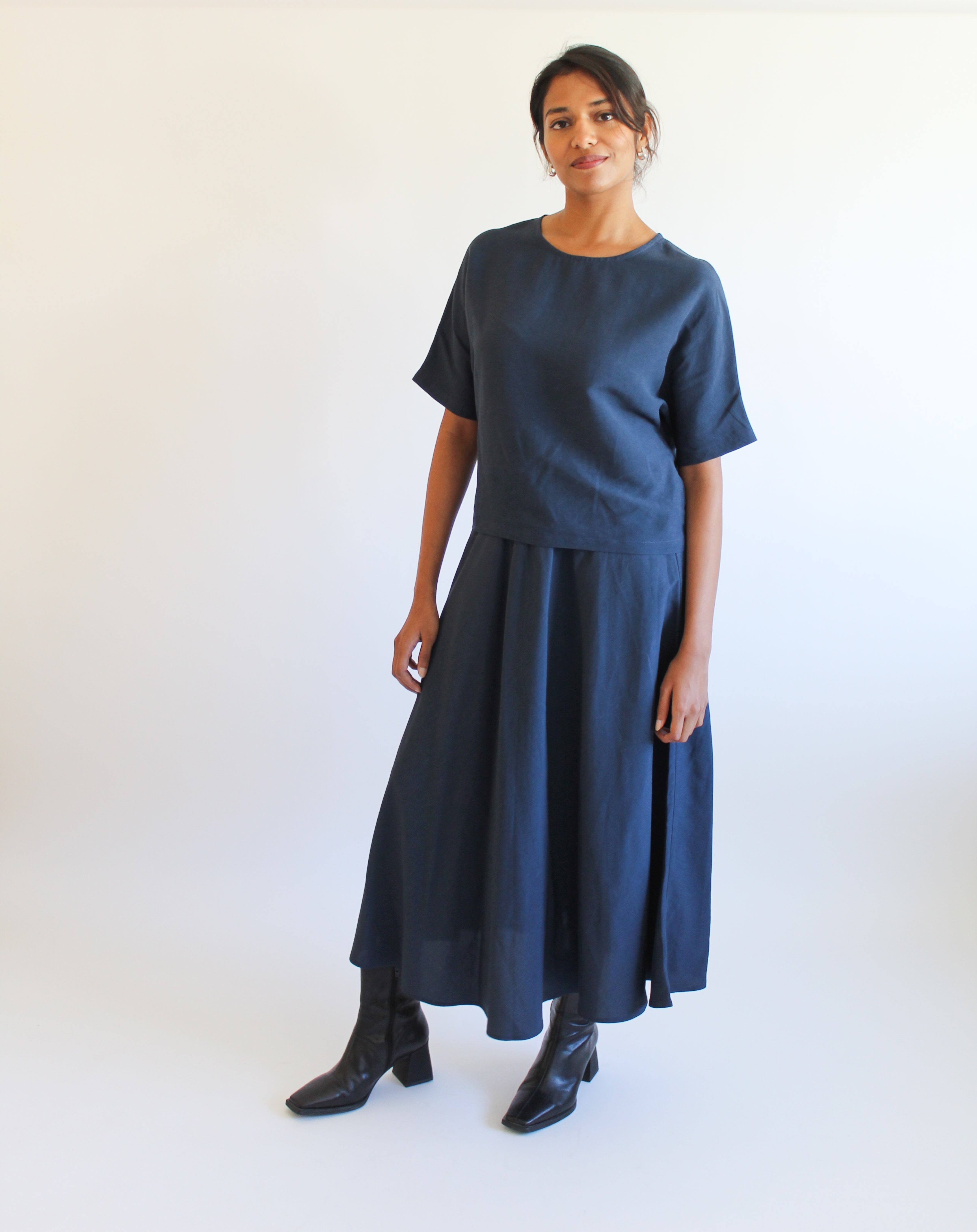 Sattva by Sarah - Everyday Crop Blouse -