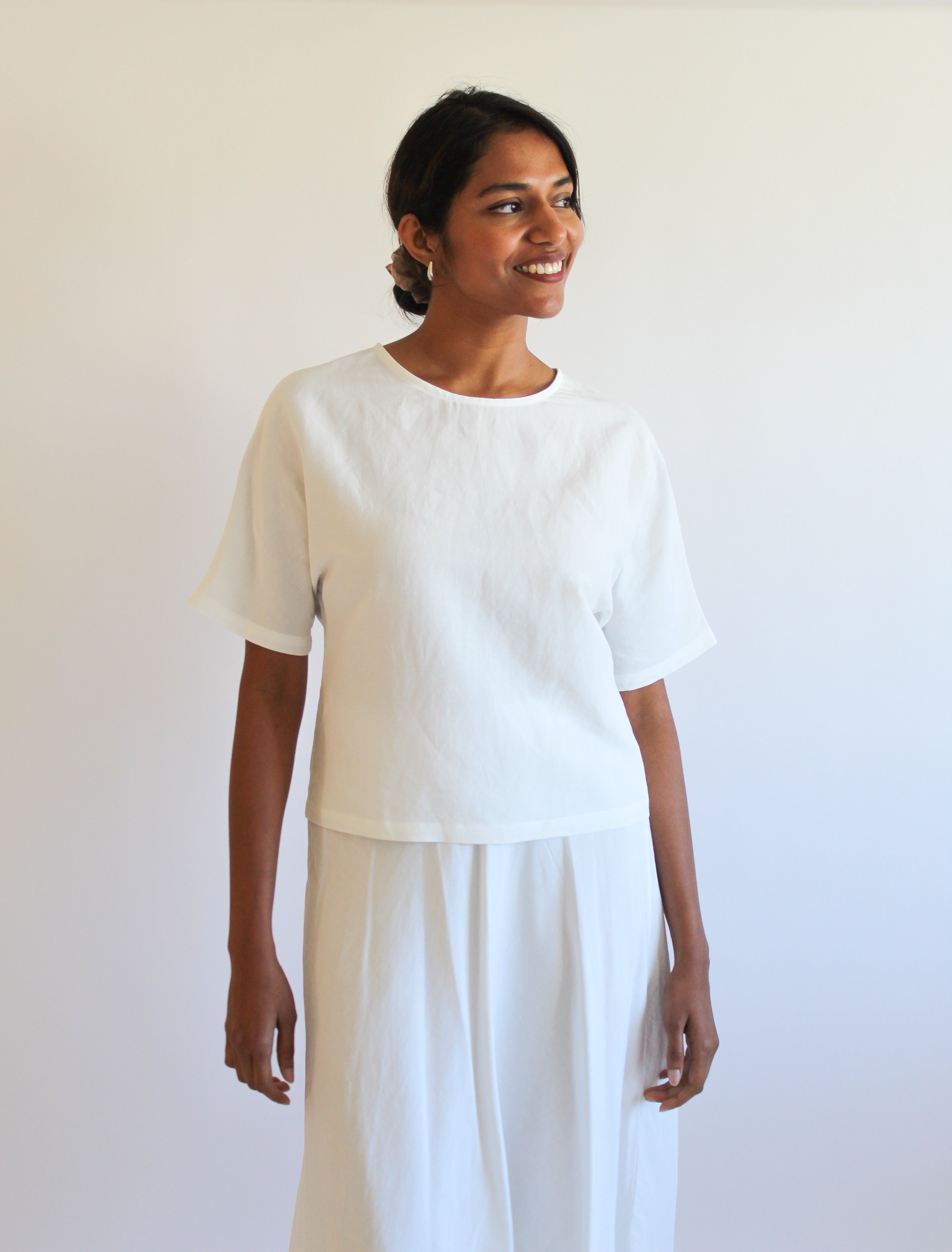 Sattva by Sarah - Everyday Crop Blouse -