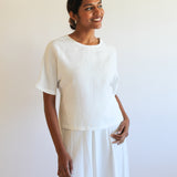 Sattva by Sarah - Everyday Crop Blouse -