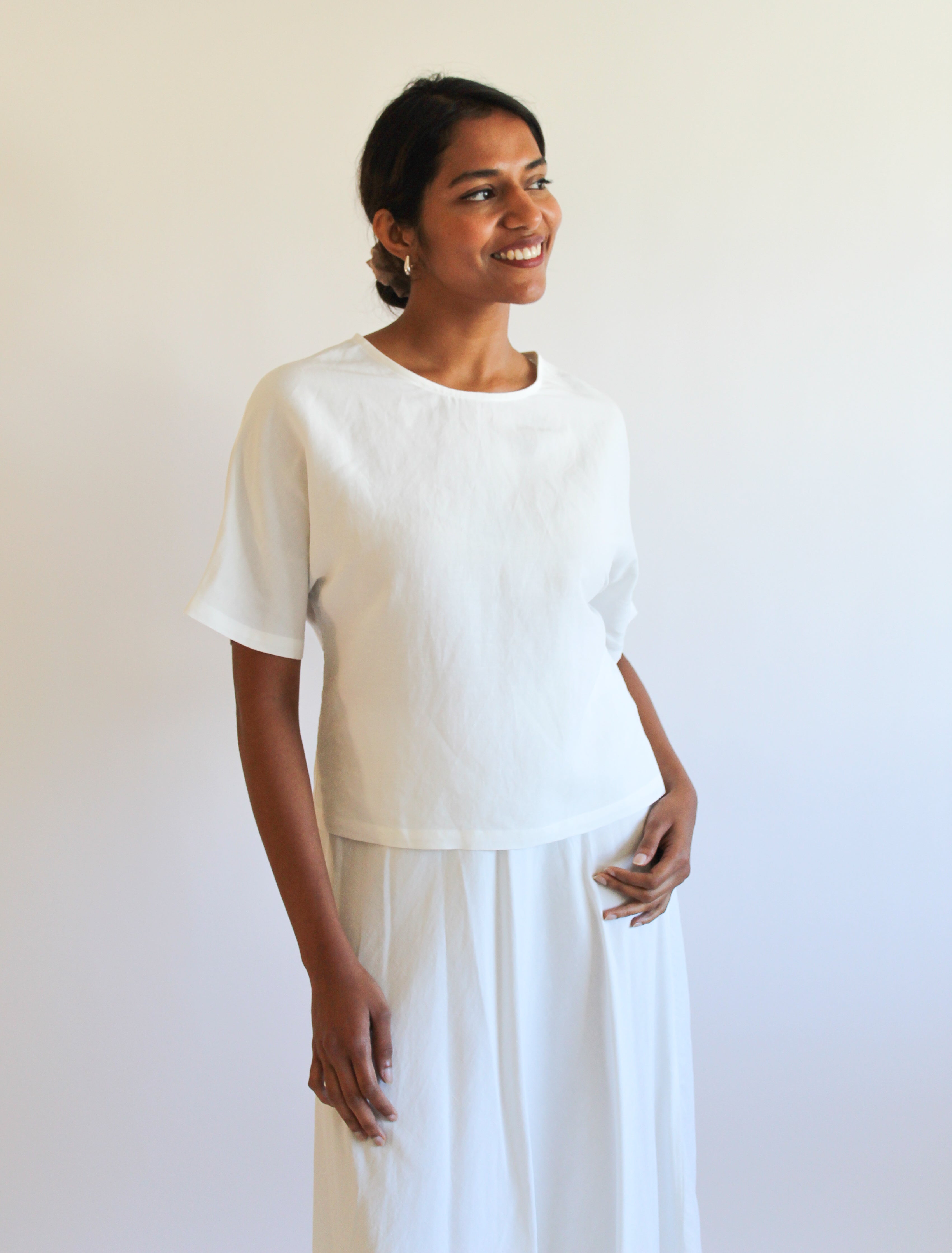 Sattva by Sarah - Everyday Crop Blouse -