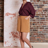 Melow - Karly Shirt - Eggplant