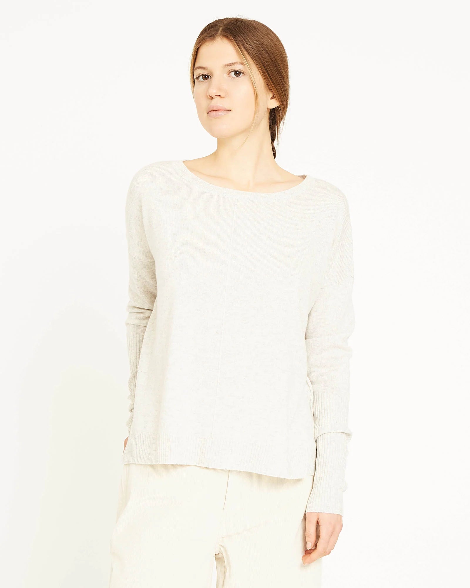 Naïf - Kent Sweater - White Grey