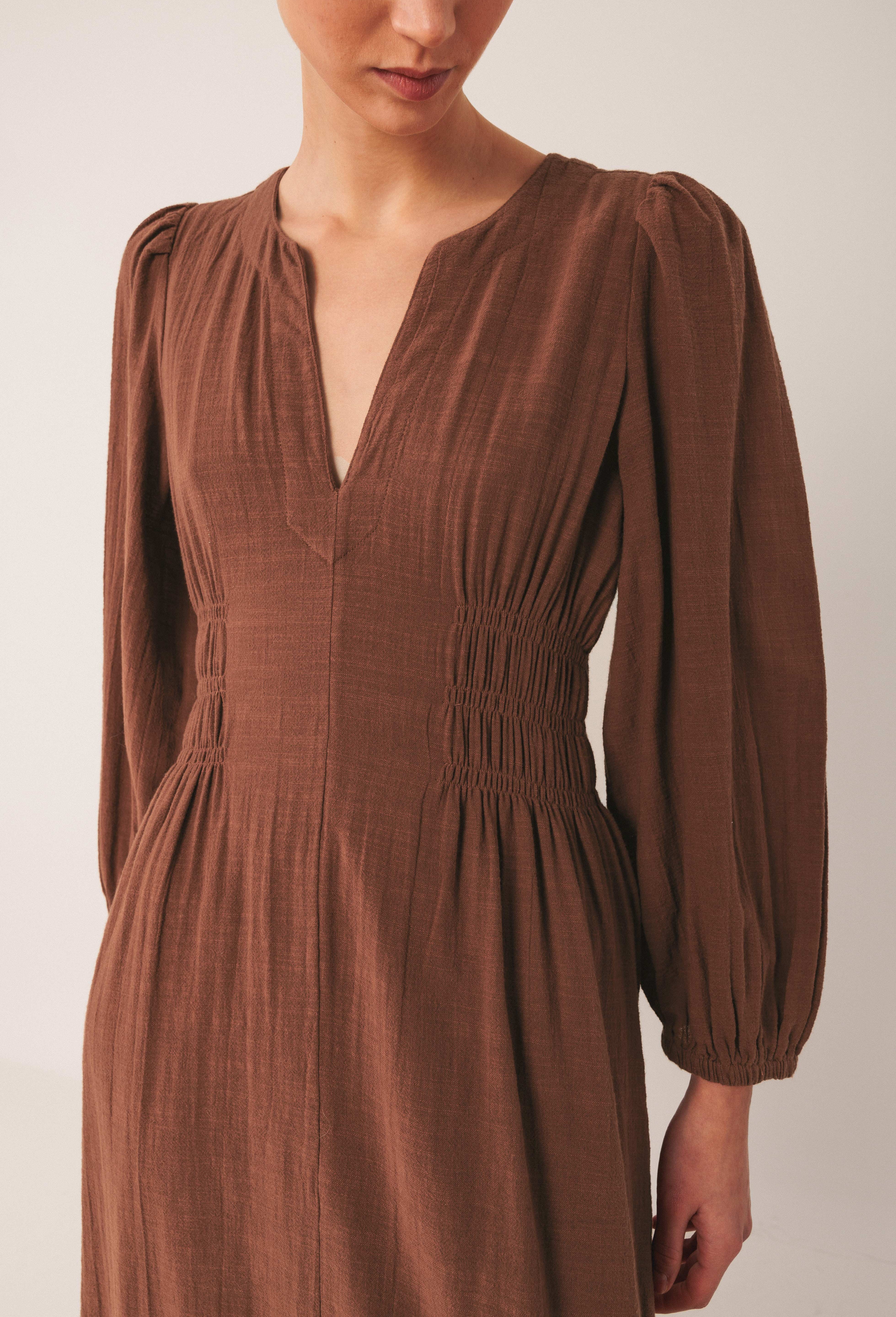 Indi & Cold - Crepe Cotton Dress -