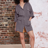 Melow - King Coat - Pebble