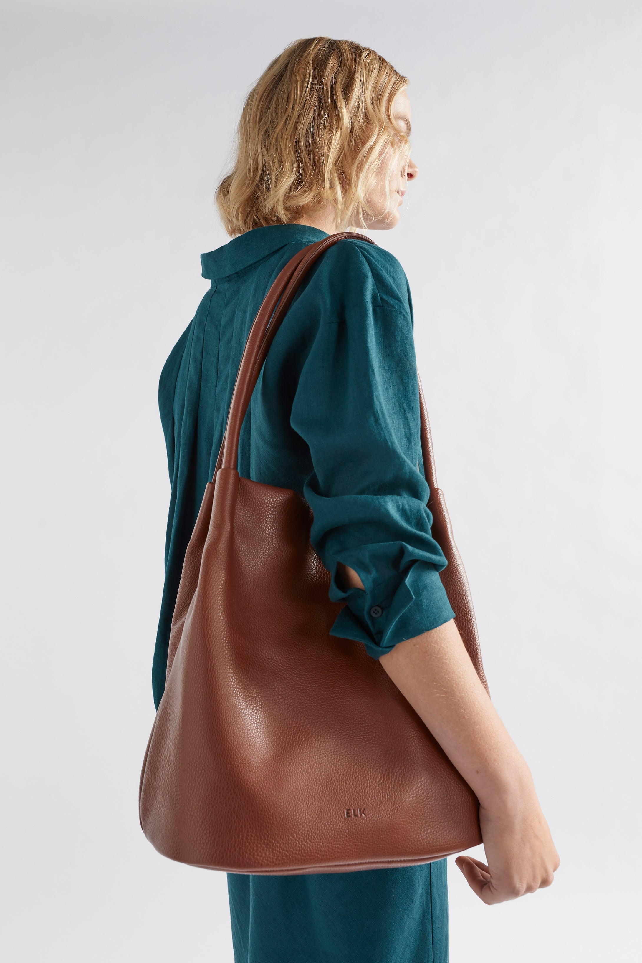 ELK Leather - Orsa Vegan Bag – Tan -