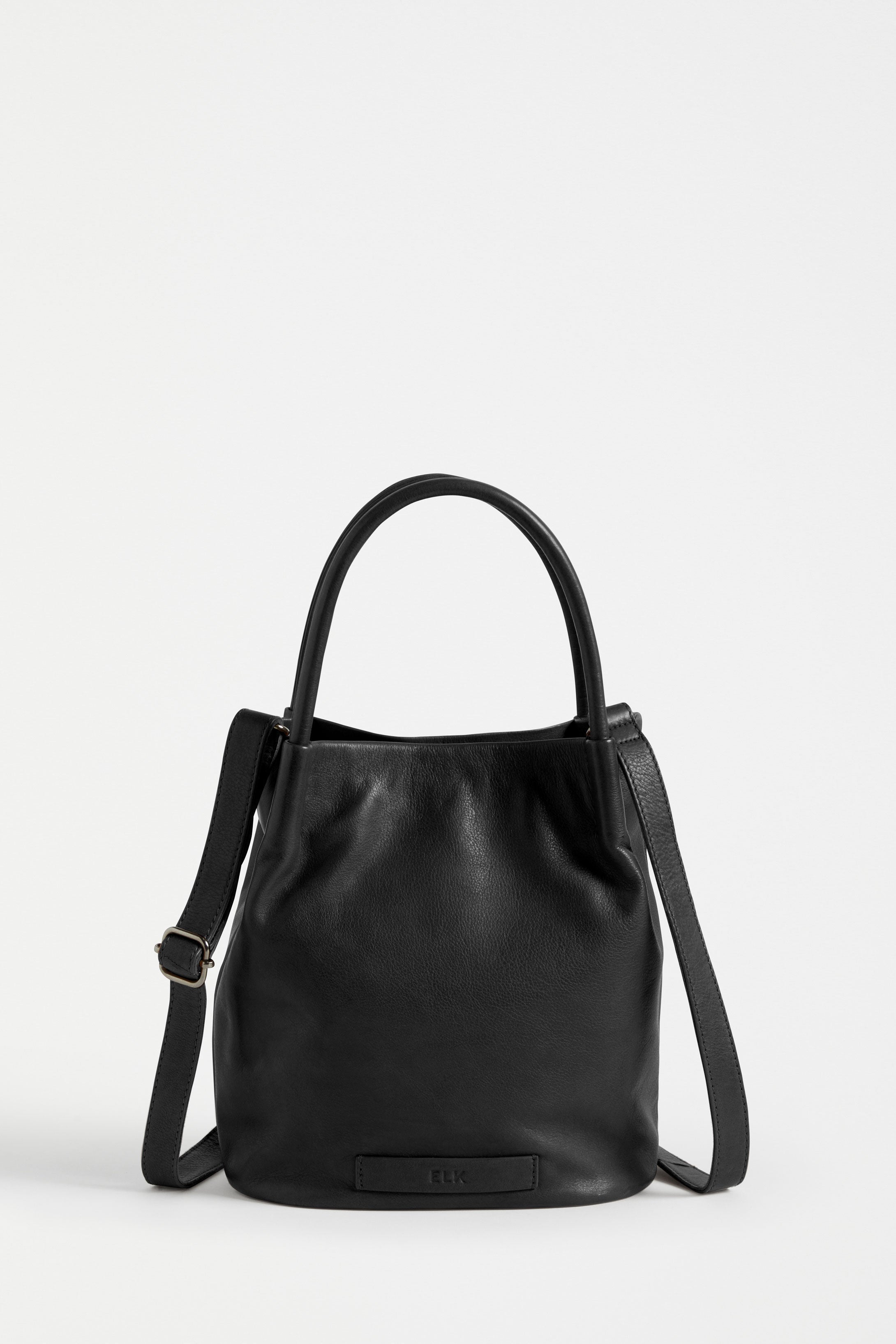 ELK Leather - Mini Orsa Crossbody – Black -