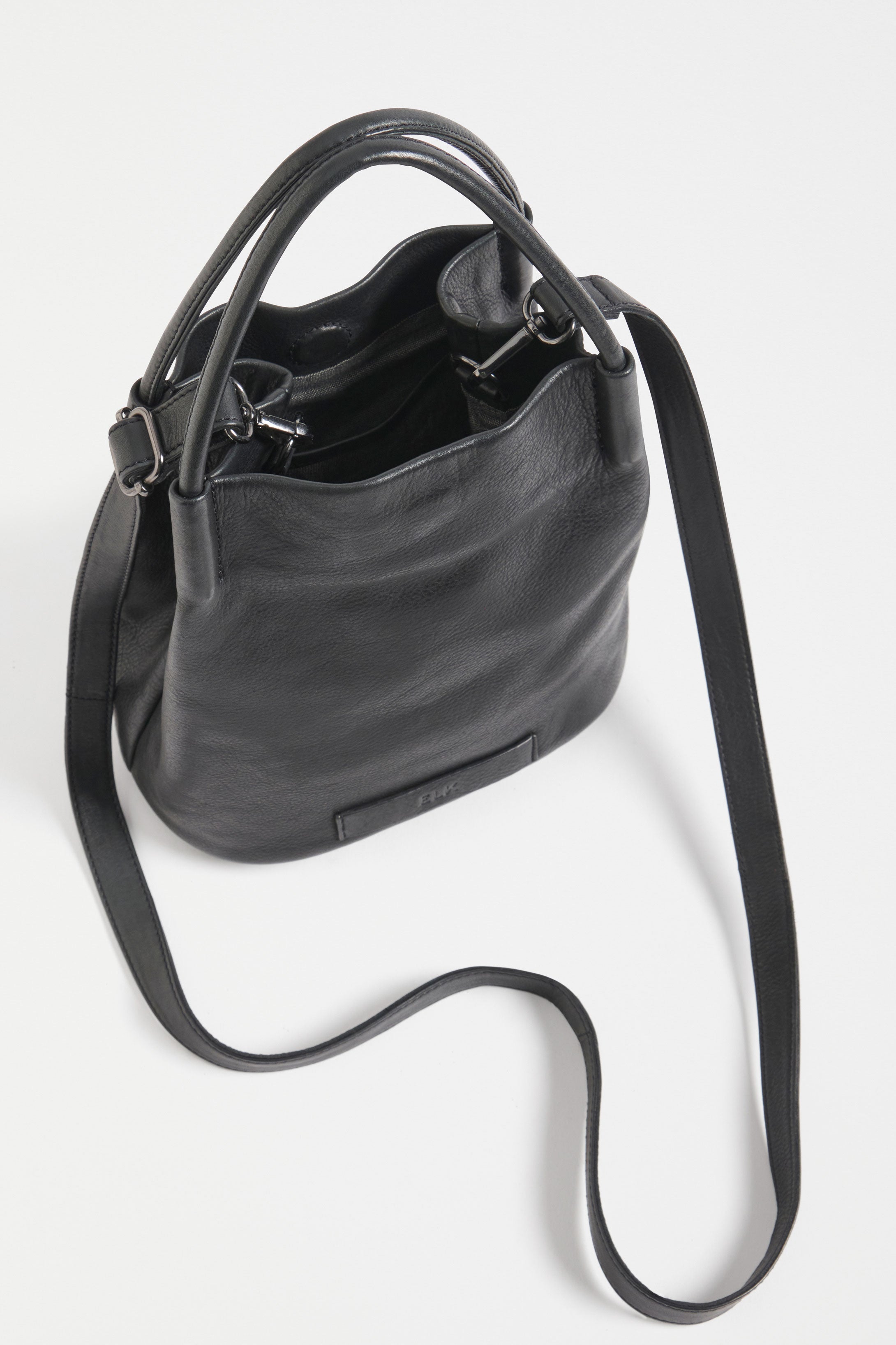 ELK Leather - Mini Orsa Crossbody – Black -